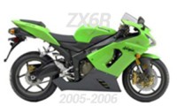 2005-2006 ZX6R Carene Fabbrica