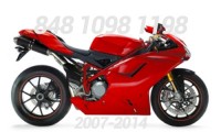 2007-2014 Ducati 848 1098 1198 Carene Fabbrica