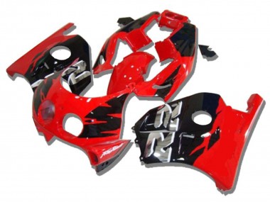 1990-1998 Rosso Nero Argento Rr Honda CBR250RR Carene Moto Fabbrica