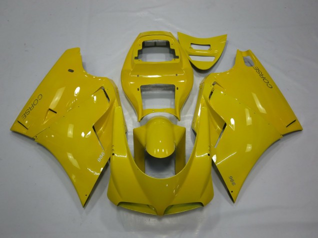 1993-2005 Giallo Più Chiaro Ducati 996 748 916 998 Carene Moto Fabbrica