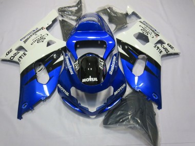 2001-2003 Blu & Nero Suzuki GSXR 600-750 Carene Moto Fabbrica