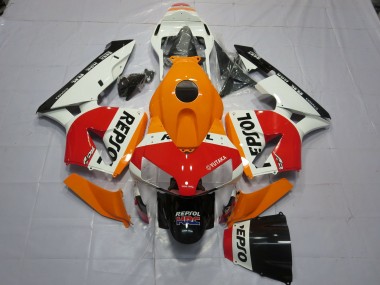 2003-2004 Bianco Arancione Repsol Honda CBR600RR Carene Moto Fabbrica