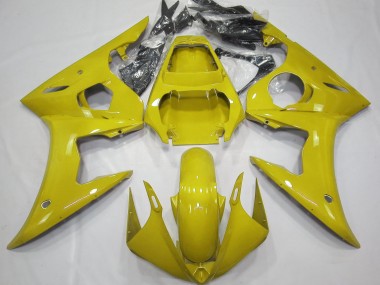 2003-2004 Giallo Lucido Yamaha R6 Carene Moto Fabbrica