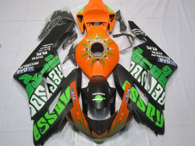 2004-2005 Lime Rossi Opaco Honda CBR1000RR Carene Moto Fabbrica