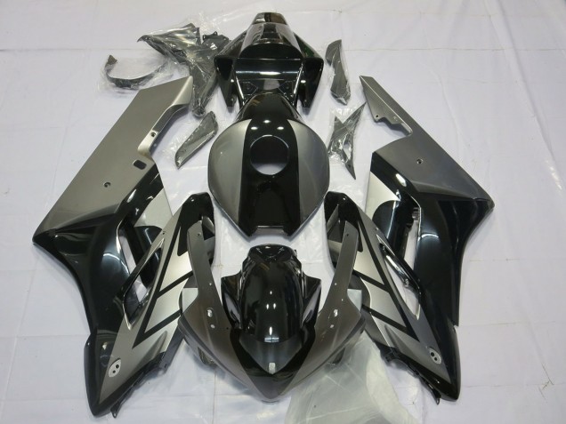 2004-2005 Nero & Argento Honda CBR1000RR Carene Moto Fabbrica