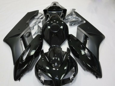 2004-2005 Nero Opaco & Lucido Honda CBR1000RR Carene Moto Fabbrica