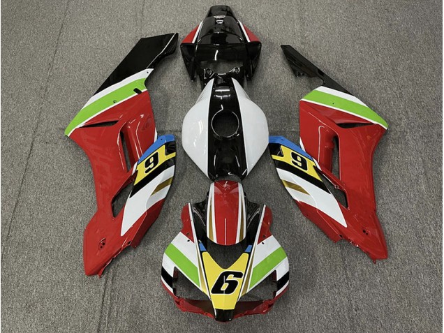 2004-2005 Rosso 6 Honda CBR1000RR Carene Moto Fabbrica