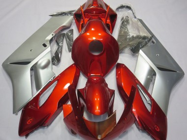 2004-2005 Rosso Argento Honda CBR1000RR Carene Moto Fabbrica