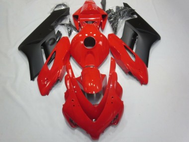 2004-2005 Rosso Lucido & Nero Opaco Honda CBR1000RR Carene Moto Fabbrica