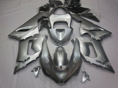 2005-2006 Argento Kawasaki ZX6R Carene Moto Fabbrica