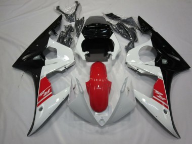 2005 Nero Bianco & Rosso Yamaha R6 Carene Moto Fabbrica