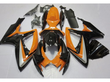 2006-2007 Arancio Lucido Rovinato Suzuki GSXR 600-750 Carene Moto Fabbrica