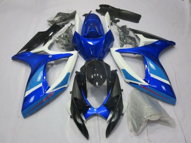 2006-2007 Blu Chiaro & Scuro Suzuki GSXR 600-750 Carene Moto Fabbrica