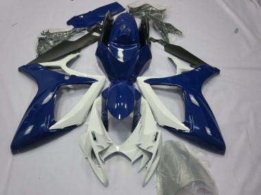 2006-2007 Blu Lucido Profondo Suzuki GSXR 600-750 Carene Moto Fabbrica