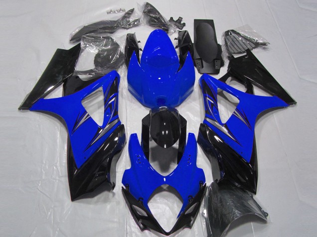 2007-2008 Blu & Nero Suzuki GSXR 1000 Carene Moto Fabbrica