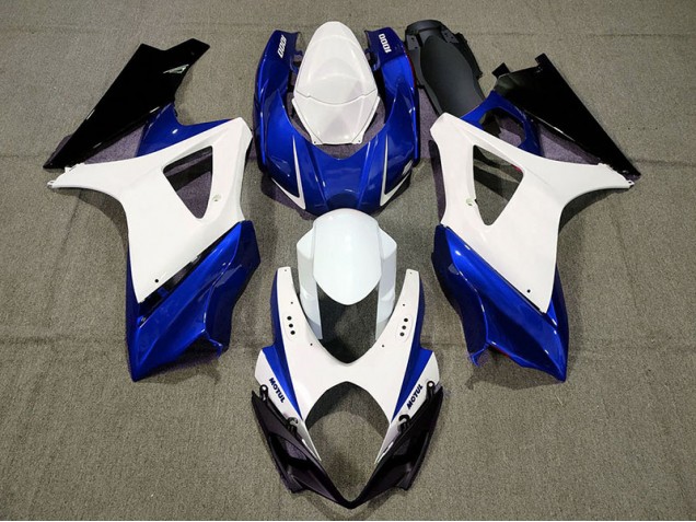 2007-2008 Design Personalizzato Blu Suzuki GSXR 1000 Carene Moto Fabbrica