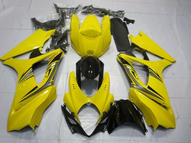 2007-2008 Stile OEM Giallo Suzuki GSXR 1000 Carene Moto Fabbrica