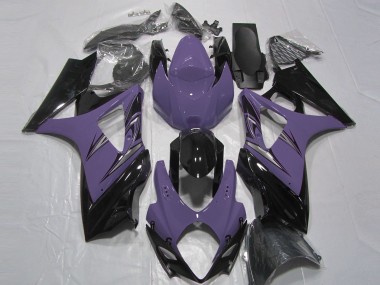 2007-2008 Viola Scuro & Nero Suzuki GSXR 1000 Carene Moto Fabbrica