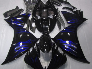 2009-2011 Nero & Blu Fiamma Yamaha R1 Carene Moto Fabbrica