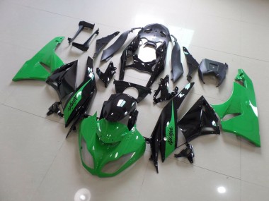 2009-2012 Ninja Verde Nero Kawasaki ZX6R Carene Moto Fabbrica