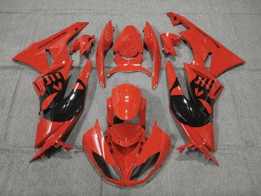 2009-2012 Punitore Rosso Kawasaki ZX6R Carene Moto Fabbrica