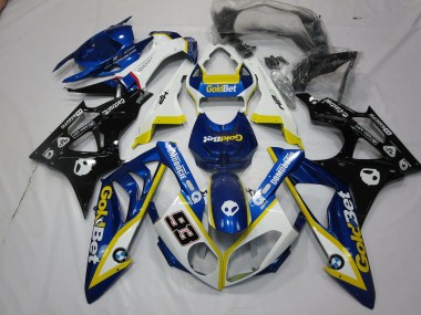 2009-2014 Alien Blu & Bianco BMW S1000RR Carene Moto Fabbrica