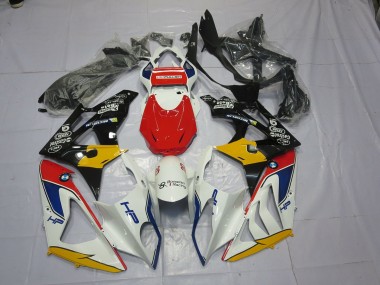 2009-2014 Alien Blu & Bianco BMW S1000RR Carene Moto Fabbrica