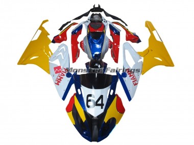 2009-2014 Alieno Blu & Bianco BMW S1000RR Carene Moto Fabbrica