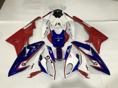 2009-2014 Alieno Blu & Bianco BMW S1000RR Carene Moto Fabbrica