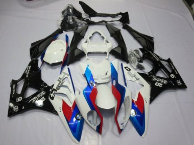 2009-2014 Alieno Blu & Bianco BMW S1000RR Carene Moto Fabbrica