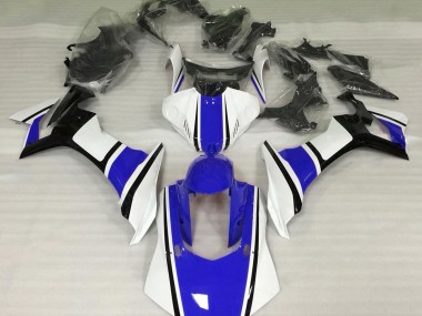 2015-2019 Bianco Lucido Blu & Nero Yamaha R1 Carene Moto Fabbrica