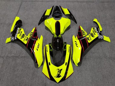 2015-2019 Giallo Floro & Nero Yamaha R1 Carene Moto Fabbrica